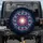 Glowing Floral Mandala Celestial Star Dust Boho Lifestyle for Yoga Lover Spare Tire Cover - 1