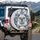 Multiple English Bulldog Faces for Bulldog Lover - Rugged Auto Vehicle Accessory Gift Spare Tire Cover - 3