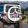Expressive Pit Bull American Flag - Joyful Dog Lover Gift for Patriots Spare Tire Cover - 3