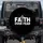 FAITH OVER FEAR Cross Text - Christian Lifestyle Spiritual Strength Gift for Believers Spare Tire Cover - 1