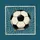 Classic Black White Soccer Ball with Goal Net and Stars - Sports Fan Vehicle Accessory Spare Tire Cover - 6