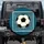 Classic Black White Soccer Ball with Goal Net and Stars - Sports Fan Vehicle Accessory Spare Tire Cover - 1