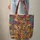 Giraffe Heads Mosaic Tribal Patchwork Personalized - Everyday Carry Gift Quilted Tote Bag - 6