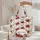 Vibrant Butterflies Red Roses Floral Wreath Personalized - Everyday Carry Gift Quilted Tote Bag - 5