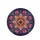 Psychedelic Mandala Petals Organic Swirls Radiating Layers Central Focus - Boho Car Decor Gift Spare Tire Cover - 4