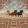 Majestic Galloping Horses Desert Landscape - Native Inspired Equestrian Gift Spare Tire Cover - 6