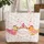 Personalized Patchwork Chickens Storybook Text Wildflower - Everyday Carry Gift Quilted Tote Bag - 1