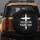 Faith Over Fear Brushstroke Cross Psalms 118:6 - Christian Lifestyle Encouragement Spare Tire Cover - 5