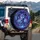 Purple Dragon Galaxy Stars Nebulae Cosmic Sky - Fantasy Fan Gift for Dragon Lovers Spare Tire Cover - 3