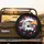 Golden Beak Bald Eagle USA Flag Patriotic Decor - Independence Day Gift for Dad Spare Tire Cover - 2