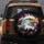Golden Beak Bald Eagle USA Flag Patriotic Decor - Independence Day Gift for Dad Spare Tire Cover - 5