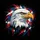 Golden Beak Bald Eagle USA Flag Patriotic Decor - Independence Day Gift for Dad Spare Tire Cover - 6
