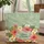 Tropical Palm Fronds Hibiscus Plumeria Floral Wreath - Everyday Carry Gift Quilted Tote Bag - 1