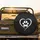 White Paw Print Heart Love Symbol - Pet Lover Car Accessory Gift for Animal Lovers Spare Tire Cover - 2