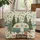 Vintage Camper Van Pine Trees Campfire Mountains - Road Trip Adventure Gift Quilted Tote Bag - 1