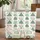 Camper Trailer Evergreen Trees Floral Wreath - Travel Adventure Everyday Carry Gift Quilted Tote Bag - 1