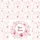 Blush Fuchsia Botanical Wreath Floral Bouquet Everyday Carry Gift Quilted Tote Bag - 7