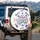 Donuts Pink Icing Blue Glaze Sprinkles - Sweet Treat Lover Gift Spare Tire Cover - 3
