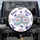 Donuts Pink Icing Blue Glaze Sprinkles - Sweet Treat Lover Gift Spare Tire Cover - 1