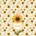 Ornate Sunflower Personalized Floral Wreath - Everyday Carry Gift for Garden Lover Quilted Tote Bag - 7