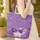 Witchy Hat Cauldron Potion Bottle Star Personalized Everyday Carry Gift Quilted Tote Bag - 4