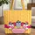 Fuchsia Rooster Heart Sunglasses Personal Name - Everyday Carry Gift for Kids Quilted Tote Bag - 1