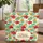 Personalized Tropical Hibiscus Floral Wreath Seashells - Travel Essentials Gift Quilted Tote Bag - 1