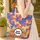 Basketballs Swirls Everyday Carry Gift for Sports Fans Quilted Tote Bag - 4