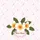 Plumeria Flowers Tropical Leaves Wreath Calligraphy - Everyday Carry Gift Quilted Tote Bag - 7