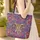 Majestic Elephant Head Mandala Paisley Botanical - Elephant Lover Travel Gift Quilted Tote Bag - 4