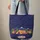 Camping Tent Forest Trees Mountain Starry Night - Adventure Lover Everyday Carry Gift Quilted Tote Bag - 6