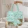 Personalized Three Sea Turtles Ocean Waves Seashells Starfish Everyday Carry Gift Quilted Tote Bag - 5