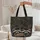 Raccoons Tree Hollow Rustic Sign - Wildlife Lover Everyday Carry Gift Quilted Tote Bag - 5