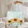 Ornate Sunflowers Blue Sky Floral Wreath Personalized Name - Everyday Carry Gift Quilted Tote Bag - 5