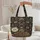 Ornate Horse-Drawn Royal Carriage Botanical Florals - Everyday Carry Gift Quilted Tote Bag - 5