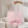 Blossoming Cherry Tree Wreath Personalized Name - Everyday Carry Gift Quilted Tote Bag - 5