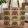 Embroidered African Tribal Masks Personalized Everyday Carry Gift Quilted Tote Bag - 1
