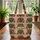 Embroidered African Tribal Masks Personalized Everyday Carry Gift Quilted Tote Bag - 3
