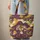 Autumn Leaves Berries Elegant Ladies Personalized Name Oval - Everyday Carry Gift Quilted Tote Bag - 6
