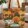 Personalized Retro Camper Campfire Autumn Forest - Everyday Carry Gift Quilted Tote Bag - 1