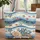 Seashell Starfish Coral Sand Personalized Name Everyday Carry Gift Quilted Tote Bag - 1