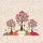Ornate Love Trees Colorful Heart Leaves Personalized Text - Everyday Carry Gift Quilted Tote Bag - 7