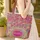 Personalized Medallion Paisley Floral Geometric - Everyday Carry Gift Quilted Tote Bag - 4