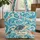 Sea Turtles Ocean Waves Scroll - Ocean Lover Travel Essentials Gift Quilted Tote Bag - 1