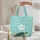Elegant Sea Turtle Coral Reefs Starfish - Everyday Carry Gift Wildlife Lover Gift Quilted Tote Bag - 5