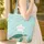 Elegant Sea Turtle Coral Reefs Starfish - Everyday Carry Gift Wildlife Lover Gift Quilted Tote Bag - 4