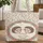 Personalized Hedgehog Wildflower Rose Garland - Everyday Carry Gift for Animal Lovers Quilted Tote Bag - 1