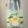 Tropical Plumeria Flower Wreath Ocean Waves Beach - Everyday Carry Gift Quilted Tote Bag - 6