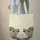 Raccoons Wildflower Floral Wreath Your Name - Wildlife Lover Gift Quilted Tote Bag - 6