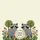 Raccoons Wildflower Floral Wreath Your Name - Wildlife Lover Gift Quilted Tote Bag - 7